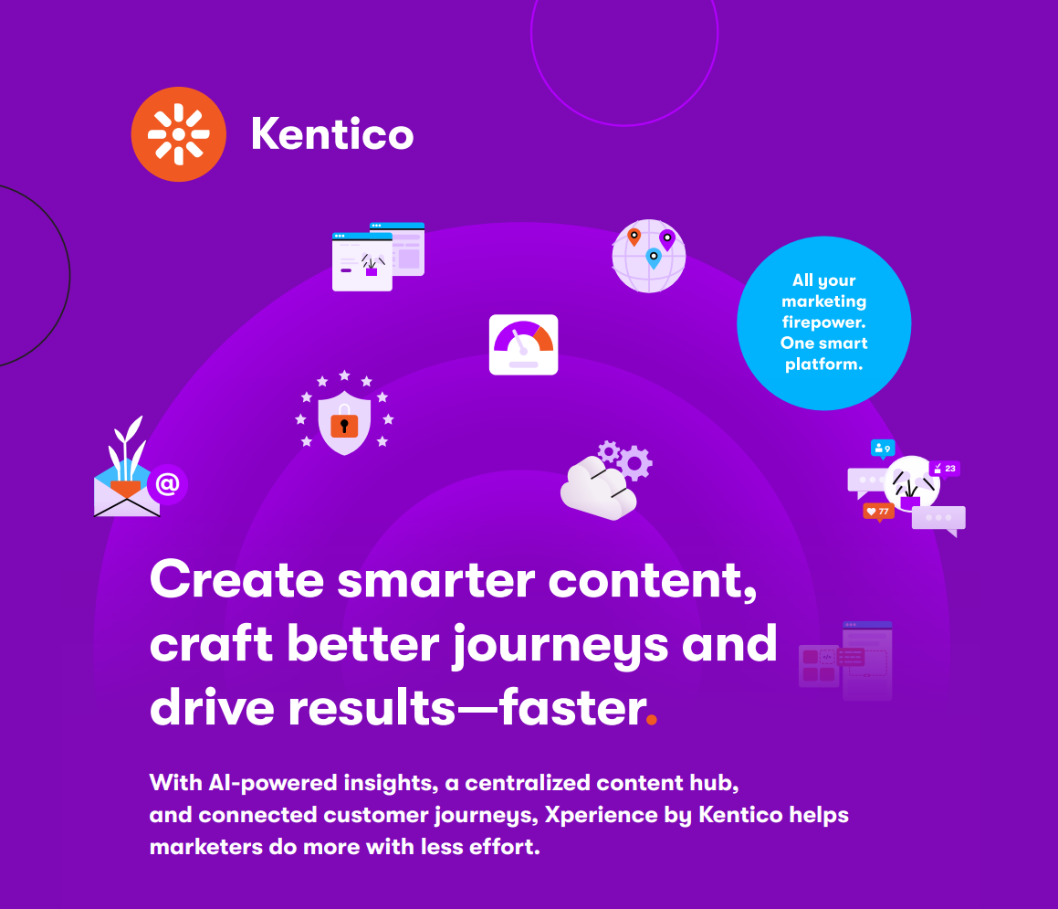 Xperience by Kentico Hero