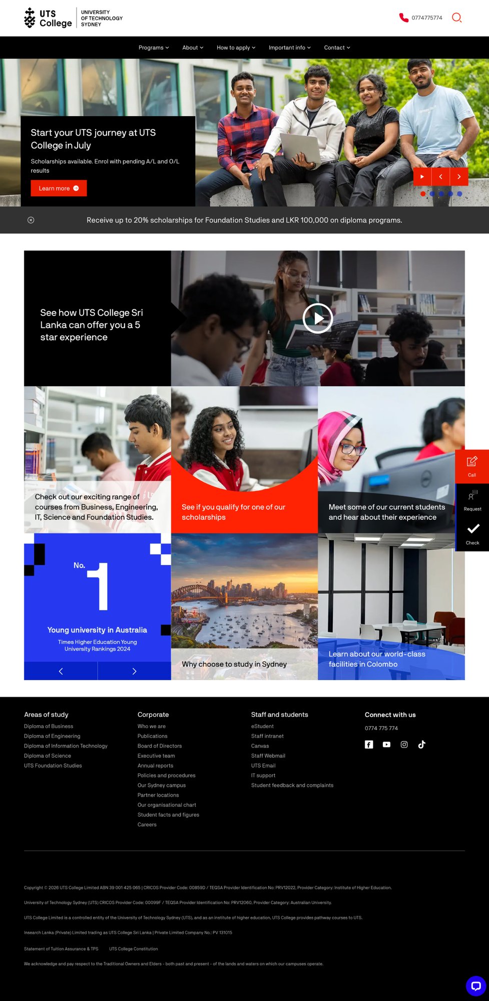 utscollege-srilanka